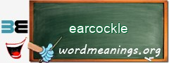WordMeaning blackboard for earcockle